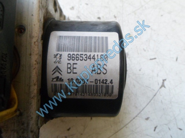 abs pumpa na citroen c3 1,4i 16V, 9665344180